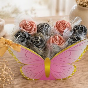 Bouquets de velas artesanales personalizados