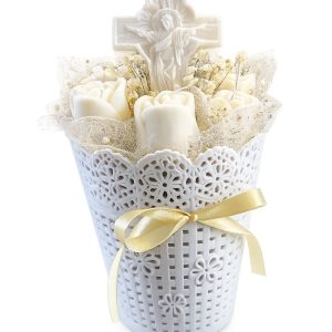 Bouquet de velas religioso artesanal