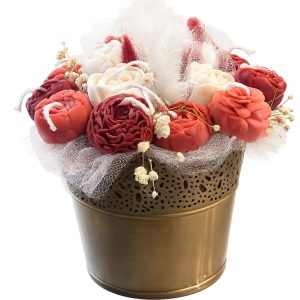 Centros y bouquets de velas artesanales