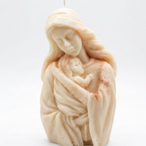 Colección artesanal de velas decorativas y figuras aromáticas