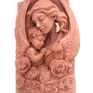 Colección artesanal de velas decorativas y figuras aromáticas